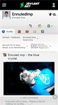 Mobile Screenshot of ennuiedimp.deviantart.com