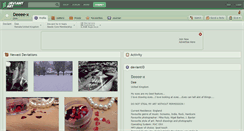 Desktop Screenshot of deeee-x.deviantart.com