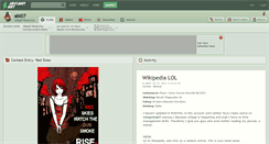 Desktop Screenshot of abi07.deviantart.com