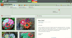 Desktop Screenshot of heathenflames.deviantart.com
