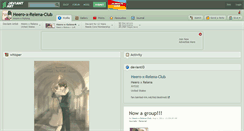 Desktop Screenshot of heero-x-relena-club.deviantart.com