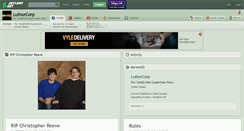 Desktop Screenshot of luthorcorp.deviantart.com