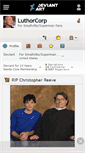Mobile Screenshot of luthorcorp.deviantart.com