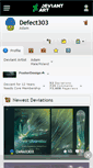 Mobile Screenshot of defect303.deviantart.com