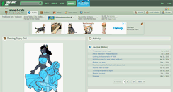 Desktop Screenshot of anne-t-cats.deviantart.com