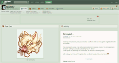 Desktop Screenshot of neokitty.deviantart.com