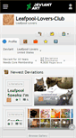 Mobile Screenshot of leafpool-lovers-club.deviantart.com