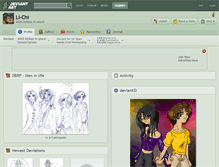 Tablet Screenshot of li-chi.deviantart.com