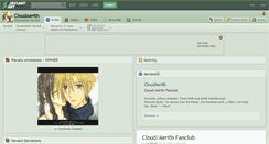 Desktop Screenshot of cloudaerith.deviantart.com
