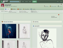 Tablet Screenshot of annycerri.deviantart.com