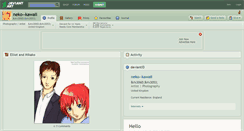 Desktop Screenshot of neko--kawaii.deviantart.com