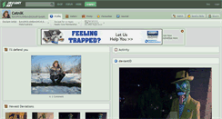 Desktop Screenshot of cetnik.deviantart.com