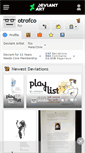 Mobile Screenshot of otrofco.deviantart.com