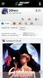 Mobile Screenshot of ddhew.deviantart.com