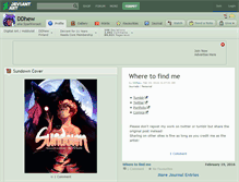 Tablet Screenshot of ddhew.deviantart.com