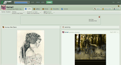 Desktop Screenshot of kornari.deviantart.com