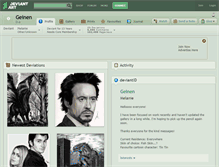Tablet Screenshot of geinen.deviantart.com