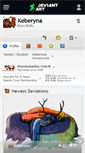 Mobile Screenshot of keberyna.deviantart.com