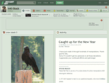 Tablet Screenshot of inki-stock.deviantart.com