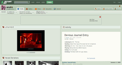 Desktop Screenshot of anubiz.deviantart.com