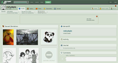 Desktop Screenshot of mshydeplz.deviantart.com