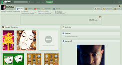 Desktop Screenshot of mefistus.deviantart.com