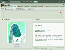 Tablet Screenshot of kaseddy.deviantart.com