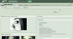 Desktop Screenshot of dead-radio-star.deviantart.com
