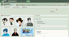 Desktop Screenshot of blankbutton.deviantart.com