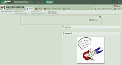 Desktop Screenshot of lunchbox-material.deviantart.com