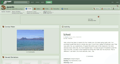 Desktop Screenshot of javenlin.deviantart.com