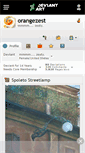 Mobile Screenshot of orangezest.deviantart.com
