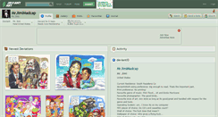 Desktop Screenshot of mrjimimadcap.deviantart.com