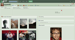 Desktop Screenshot of dweyand07.deviantart.com