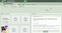 Desktop Screenshot of fuzzynecromancer.deviantart.com