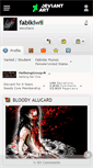 Mobile Screenshot of fabikiwii.deviantart.com