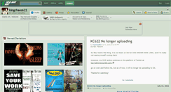 Desktop Screenshot of kingchaos622.deviantart.com