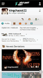 Mobile Screenshot of kingchaos622.deviantart.com