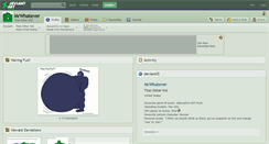 Desktop Screenshot of mrwhatever.deviantart.com
