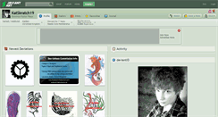 Desktop Screenshot of katskratch19.deviantart.com