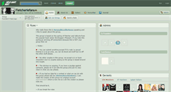 Desktop Screenshot of fletcheriefans.deviantart.com