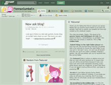 Tablet Screenshot of fionnaxgumball.deviantart.com