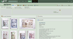 Desktop Screenshot of ego-likeness.deviantart.com