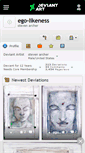 Mobile Screenshot of ego-likeness.deviantart.com