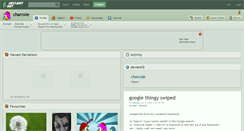 Desktop Screenshot of charcole.deviantart.com