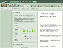 Tablet Screenshot of hungariansteampunk.deviantart.com