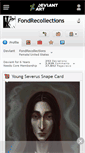 Mobile Screenshot of fondrecollections.deviantart.com