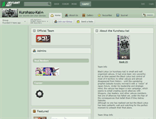 Tablet Screenshot of kurohasu-kai.deviantart.com