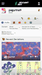 Mobile Screenshot of pagurina9.deviantart.com