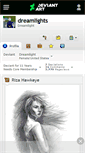 Mobile Screenshot of dreamlights.deviantart.com